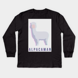 Alpacaman Kids Long Sleeve T-Shirt